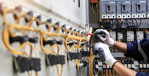 Professional Electrician technician working in Kronenwetter, WI
